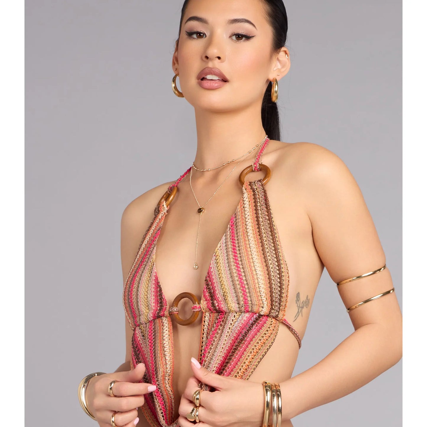 Sun Chaser Crochet Halter Top