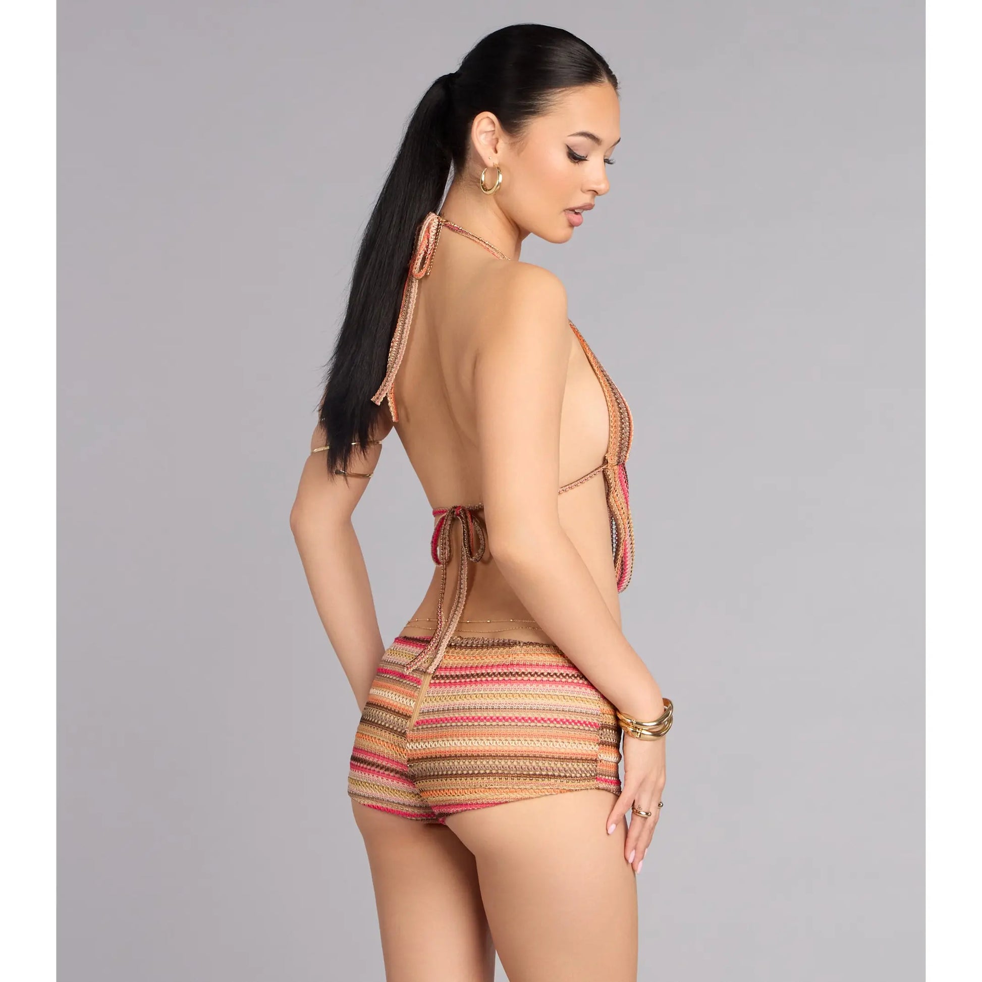 Sun Chaser Crochet Halter Top